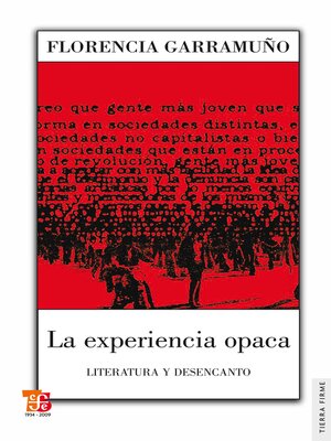 cover image of La experiencia opaca
